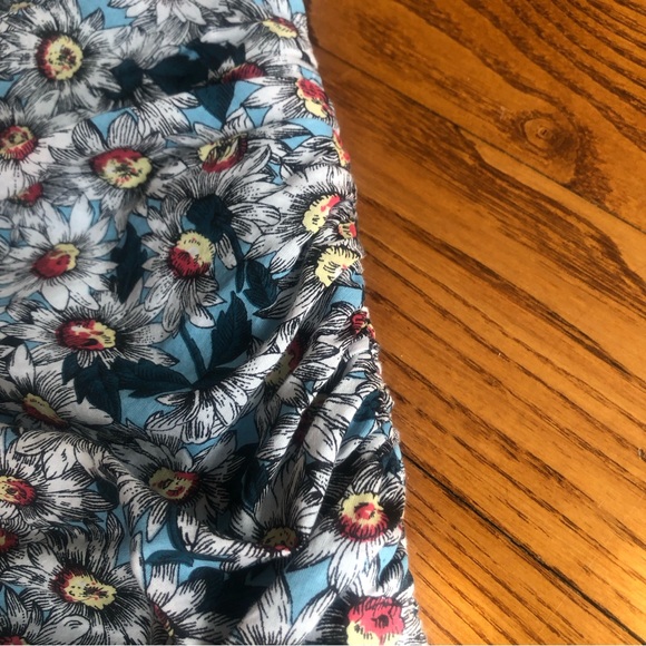 FLORAL DAISY SKIRT RUFFLE RUCHE SKIRT - Picture 9 of 16